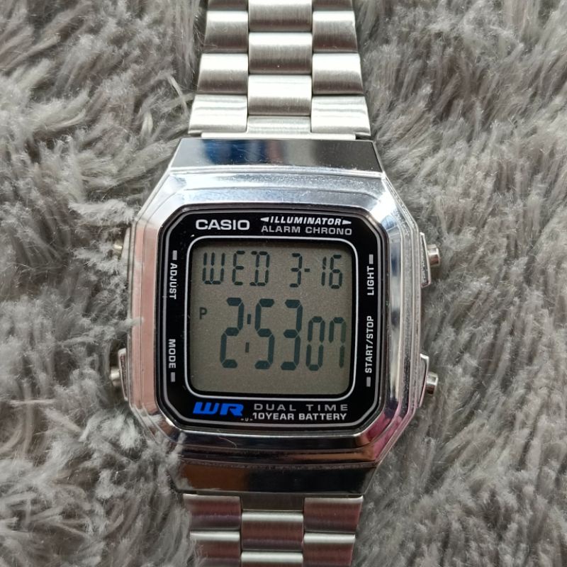 Casio Watch Unisex (Preloved)