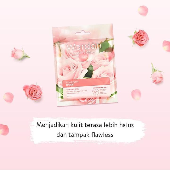 Wardah Nature Daily Sheet Mask 20ml BPOM (KIM)