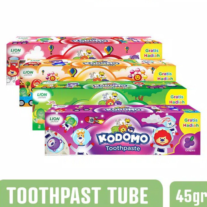 KODOMO Pasta Gigi Anak 45 gr / Toothpaste