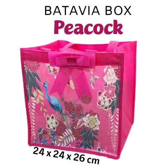 

Tas Goodie bag 24x24x26 Peacock (Minimal 5pcs)