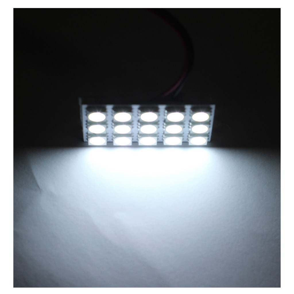 1 Pcs Mobil Panel Membaca Peta Lampu 5050 6 9 12 15 24 36 48 LED SMD Dome Interior Lampu Atap T10