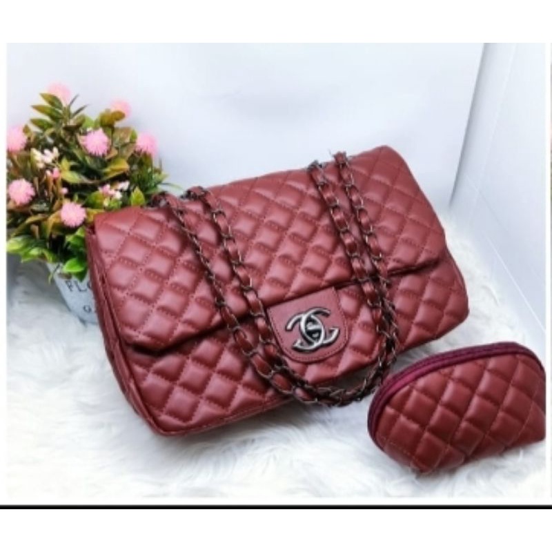 GROSIR BAGS~ tas selempang fashion wanita modern/tas free dompet mini