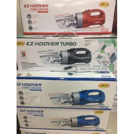 Jaco Vacum Ez Hoover Turbo Original JC-333 Bonus Vacum Car
