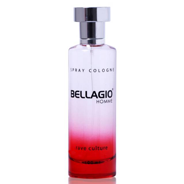 BELLAGIO SPRAY COLOGNE RAVE CULTURE (MERAH)  100ml