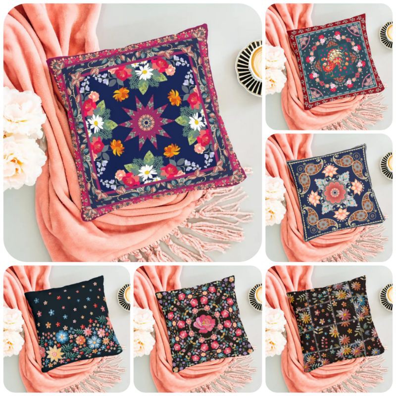 BANTAL SOFA MOTIF BOHEMIAN TURKI TURKISH 40X40CM