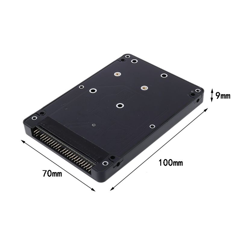 Btsg mSATA SSD Hard Disk to44Pin IDE Adapter Dengan Enclosure Untuk Case 2.5 &quot;HDD fo