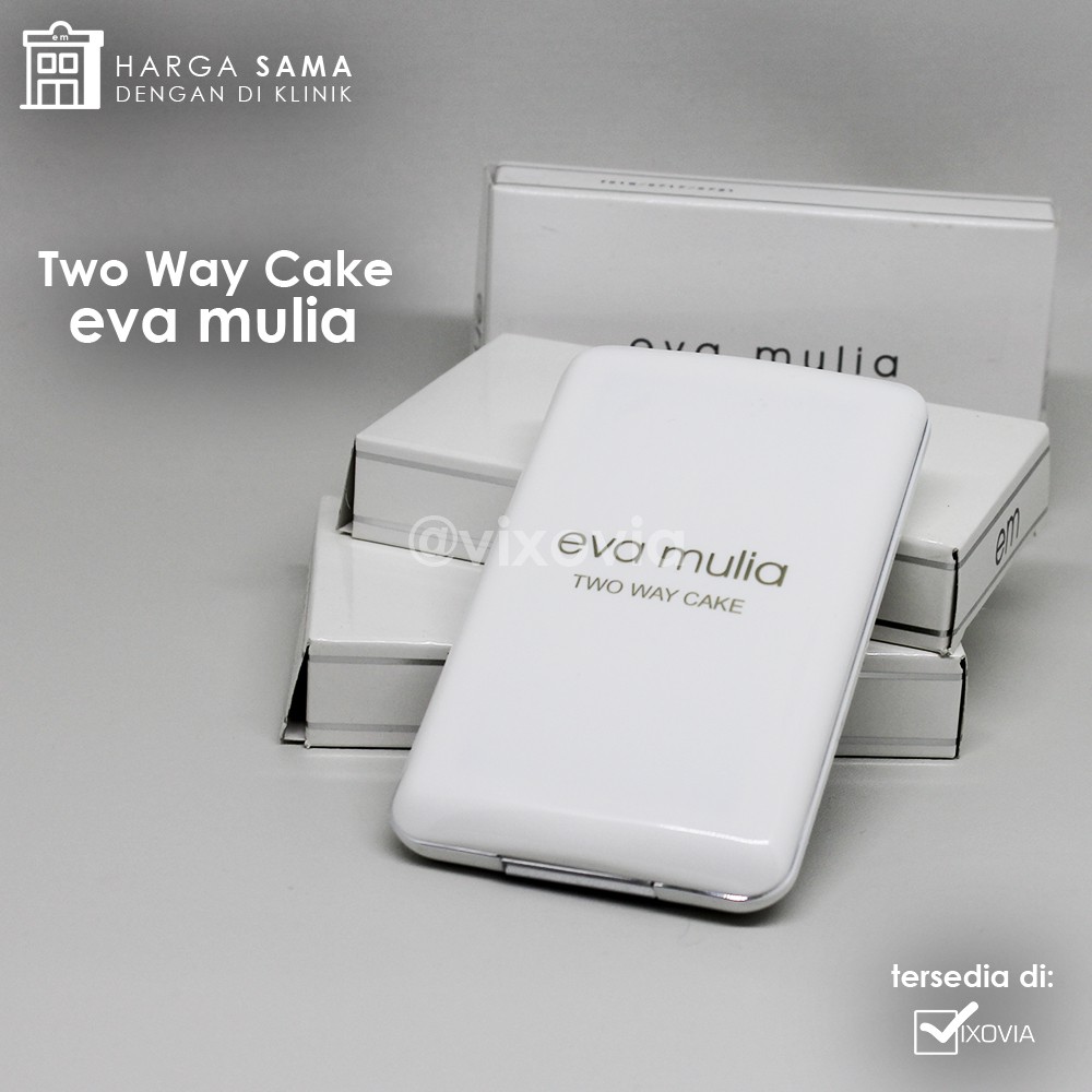 Two Way Cake / Bedak Kecantikan Wajah Eva Mulia