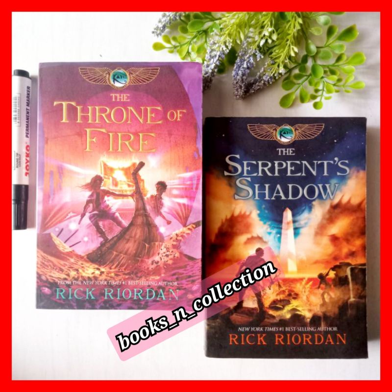 Novel Rick Riordan preloved original bahasa inggris