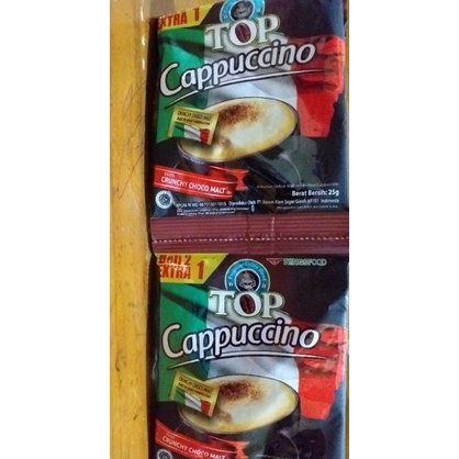 

Minuman Kopi Bubuk Top Cappucino Wings Food isi 15renteng