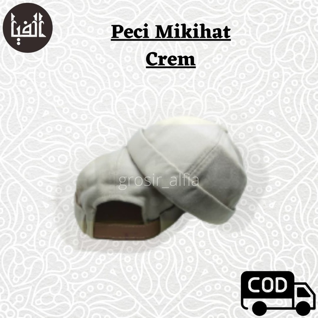 Peci Mikihat Songkok UAS Kopiah Hijrah Peci Gaul