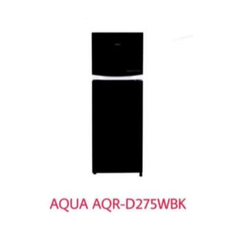 Kulkas 2 Pintu AQUA JAPAN AQR 275 WBK inverter asi room