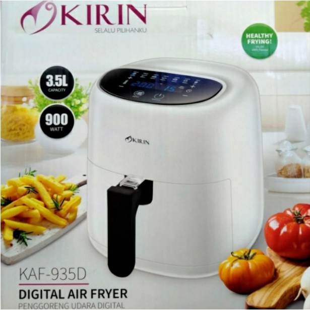 Air Fryer Digital Kirin 3.5 Liter KAF-935D 900W Digifry 3.5L KAF935D