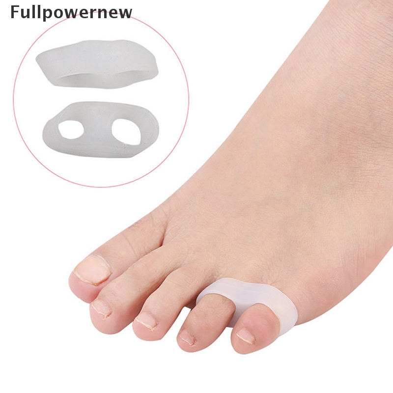 [FULL] 2Pcs Silicone Toes Separator Bunion Bone Ectropion Adjuster Foot Care Tools