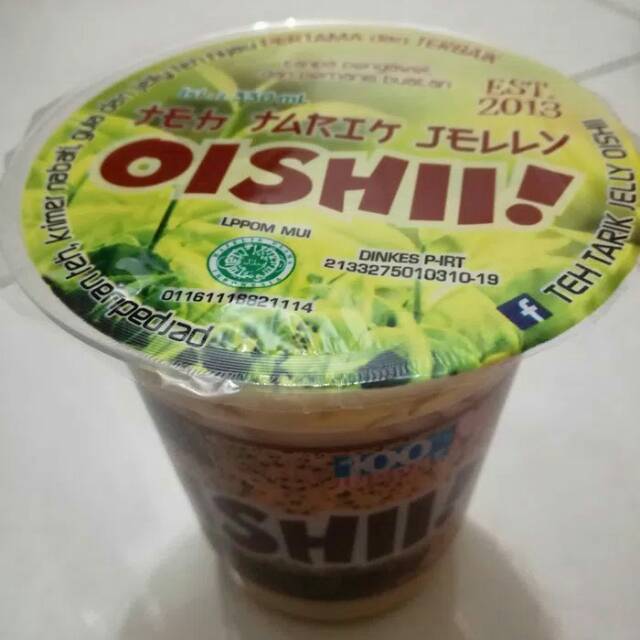 

Oishii Teh Tarik Jelly