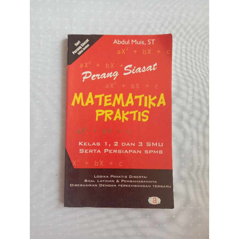 PERANG SIASAT MATEMATIKA PRAKTIS SMU