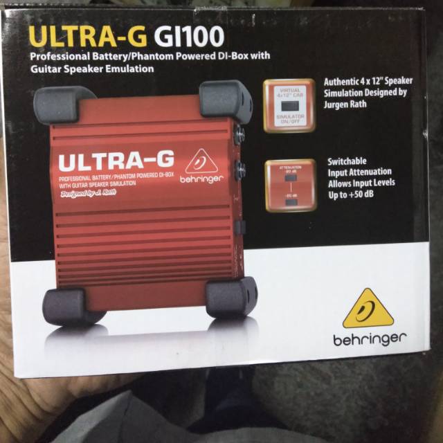 DIrect Box Behringer ultra GI 100