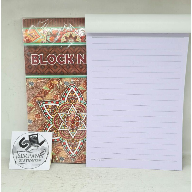 

BlockNote ukuran 21*14cm
