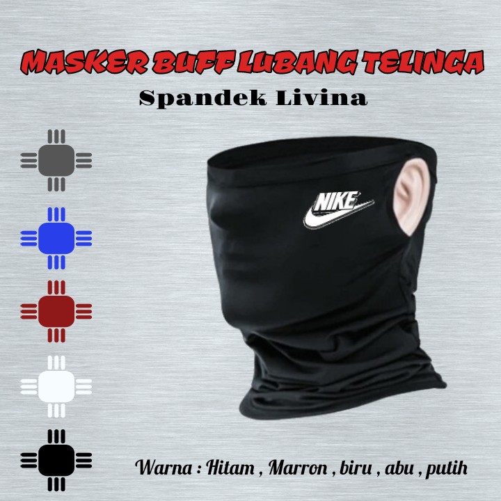 Masker Buff pria dan wanita / nke / bandana buff / pelindung kepala buff