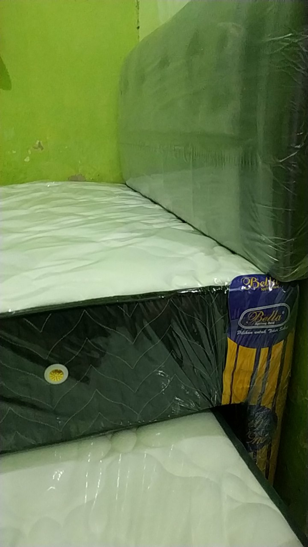 Set Kasur Springbed 2in1 Sorong Bella Spring Bed Garansi 10 Tahun