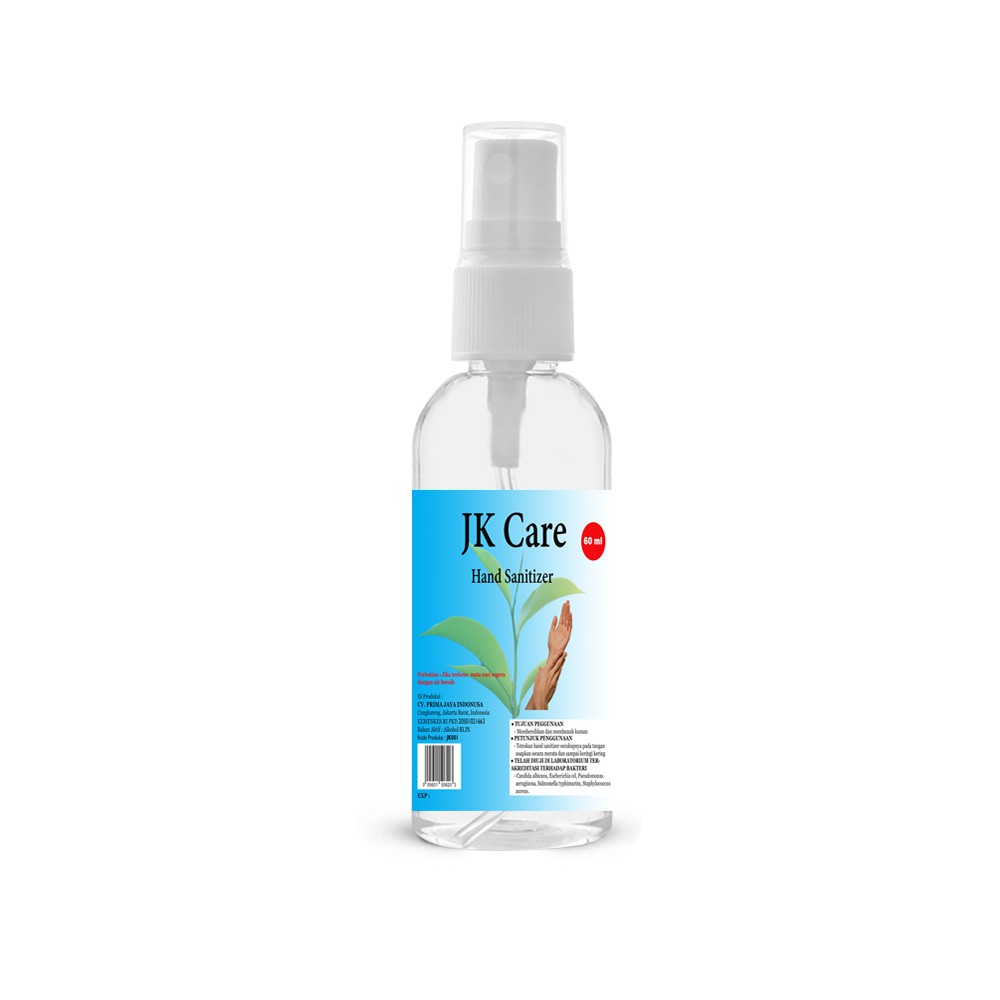 Hand Sanitizer 60ML cair / Aseptic / Antiseptic - Green Tea