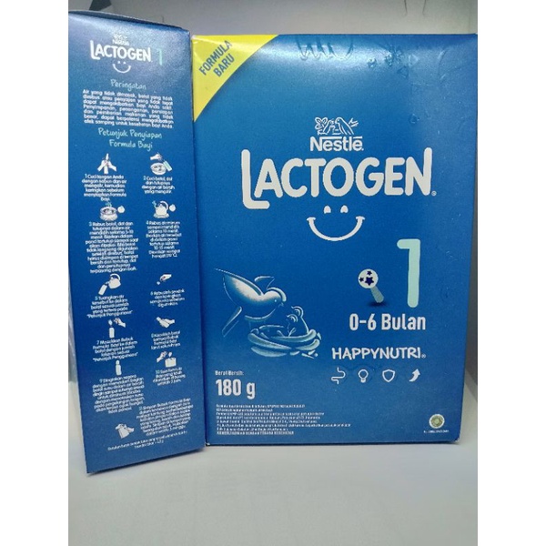 LACTOGEN 1 (0-6 BULAN) 180 GRAM - ED 07/2024