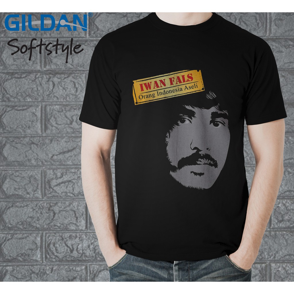 KAOS IWAN FALS TSHIRT ORIGINAL GILDAN SOFTSTYLE OI 10