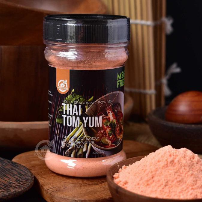 

House Of Organix Thai Tom Yum 80 Gr Food Seasoning Powder