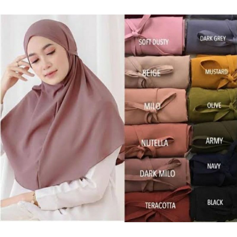 Bergo maryam matt wolfis premium