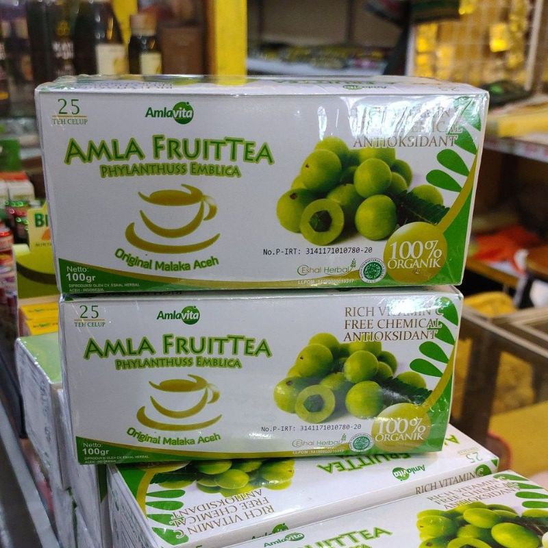 

teh Amla | teh amla fruit tea 100% organik herbal