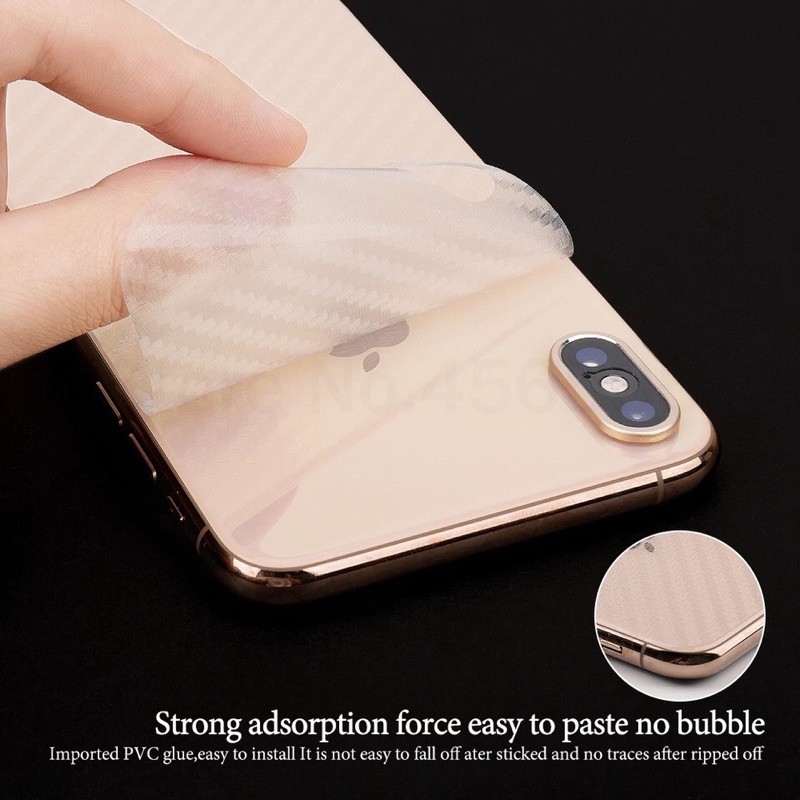 INFINIX NOTE 7 HOT 8 9 9 PLAY SMART 5 Garskin Carbon Fiber Sticker Back