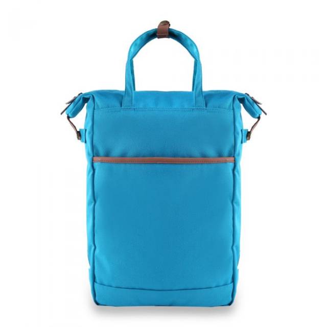 Tas Ransel Sekolah Kuliah Kerja Exsport Original / Tas Ransel Wanita Biru Tosca Exsport