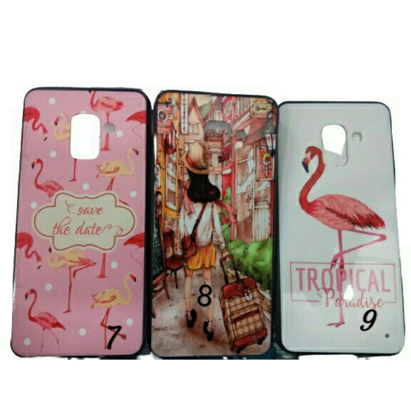 CASE FUZE GLASS TANTILA CASING SOFTCASE SAMSUNG A8 2018