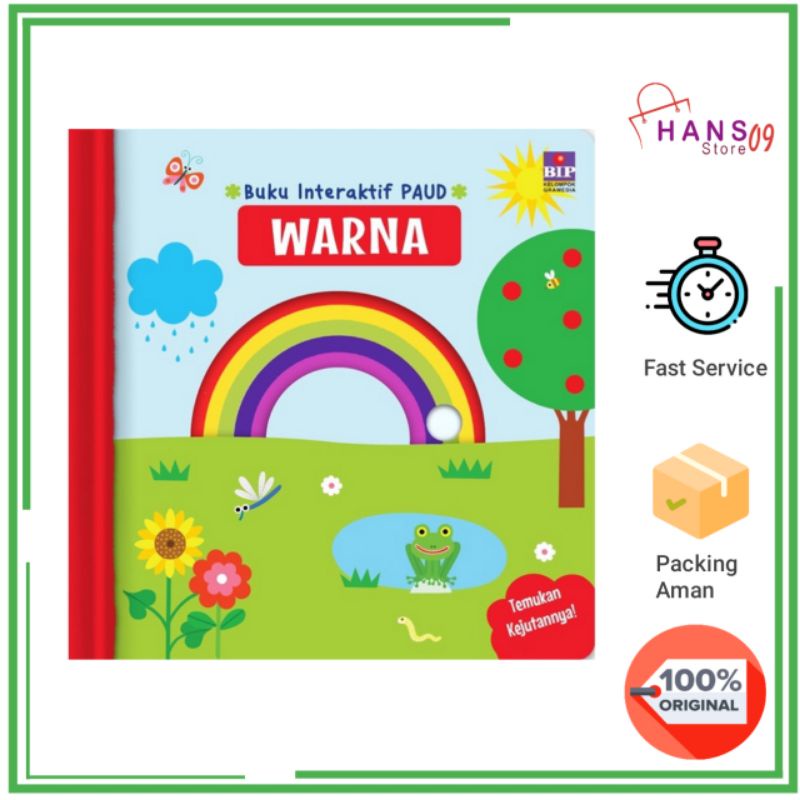 Buku Interaktif Paud : Warna