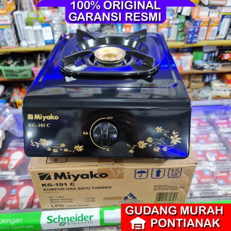 Kompor miyako 1tungku KG 101 C / kompor 1 tungku miyako