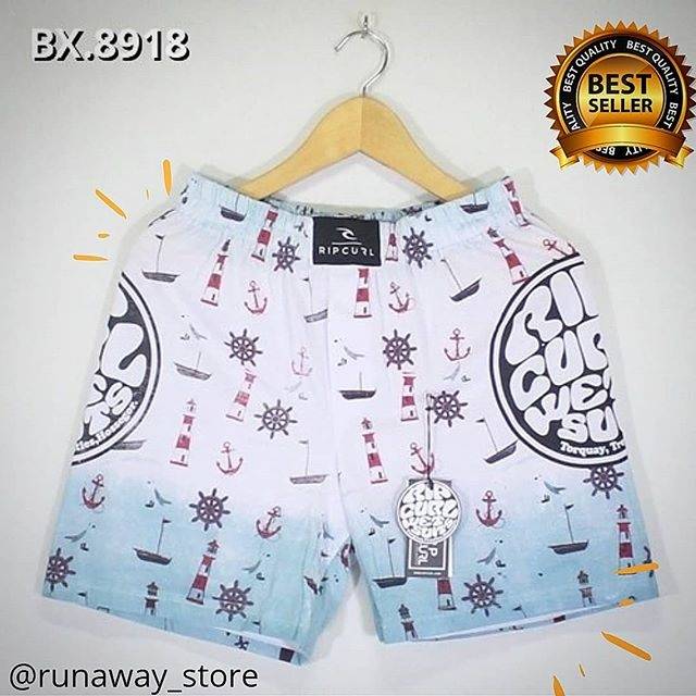 Celana boxer ripcurl sail | grosir distro murah | runaway store