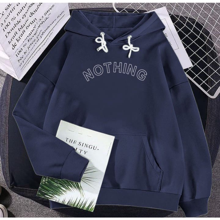 Nothing Sweater Hoodie Atasan Terbaru Korean Style