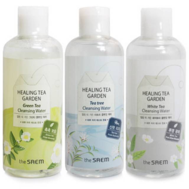THE SAEM HEALING GREEN TEA CLEANSING WATER