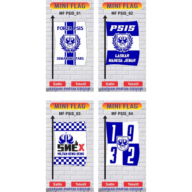 Sablon Bendera Printing Custom Motif PSIS SEMARANG / Giant Flag Potrait Printing PSIS SEMARANG / CET