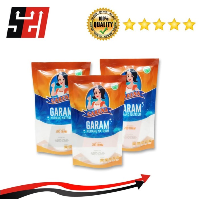 

Fe08774g Garam Sehat Garena 200Gr Cegah Hipertensi F3E1F111