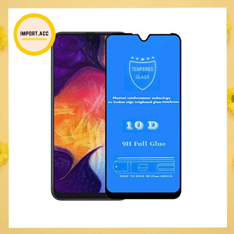 Tempered Glass Blue ray anti gores blue 10D SAMSUNG A51/M11/M3/A10/A20/A21s/A30 Premium [import]