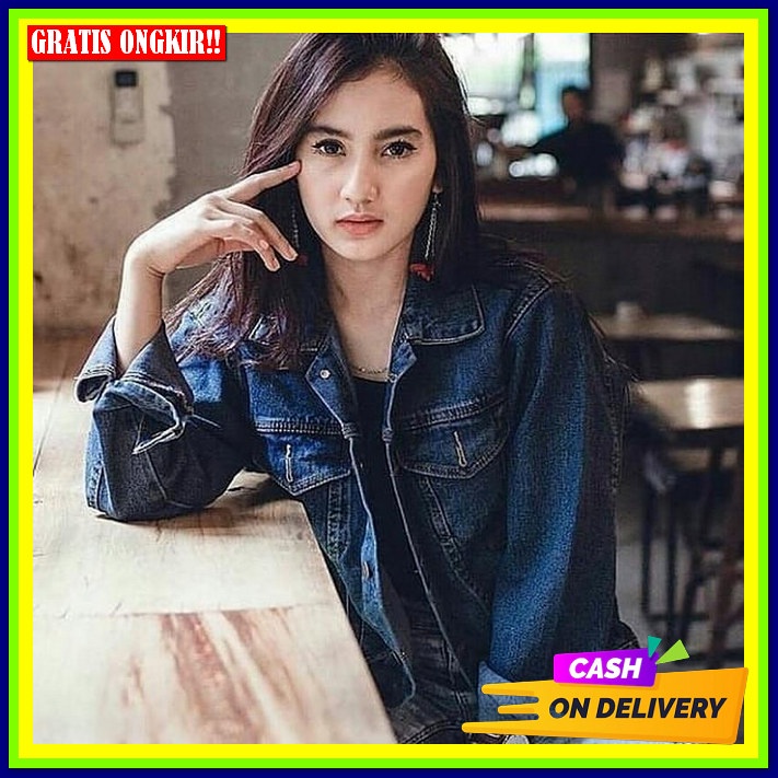 Jacket Jeens Best Seller Kekinian Jkt Jens Cewek Murah Terbaru Jaket Wanita Import Premium Jeket Rem