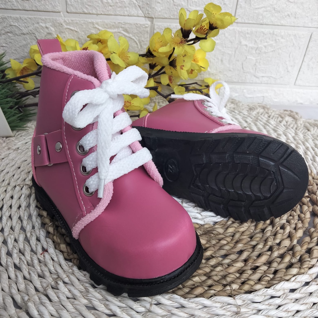 [TAMAN SEPATUKU] SEPATU BOOT UNISEX USIA 12 3 TAHUN BAX07