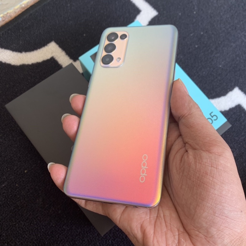 oppo reno 5 ram 8gb second fullset bekas pakai