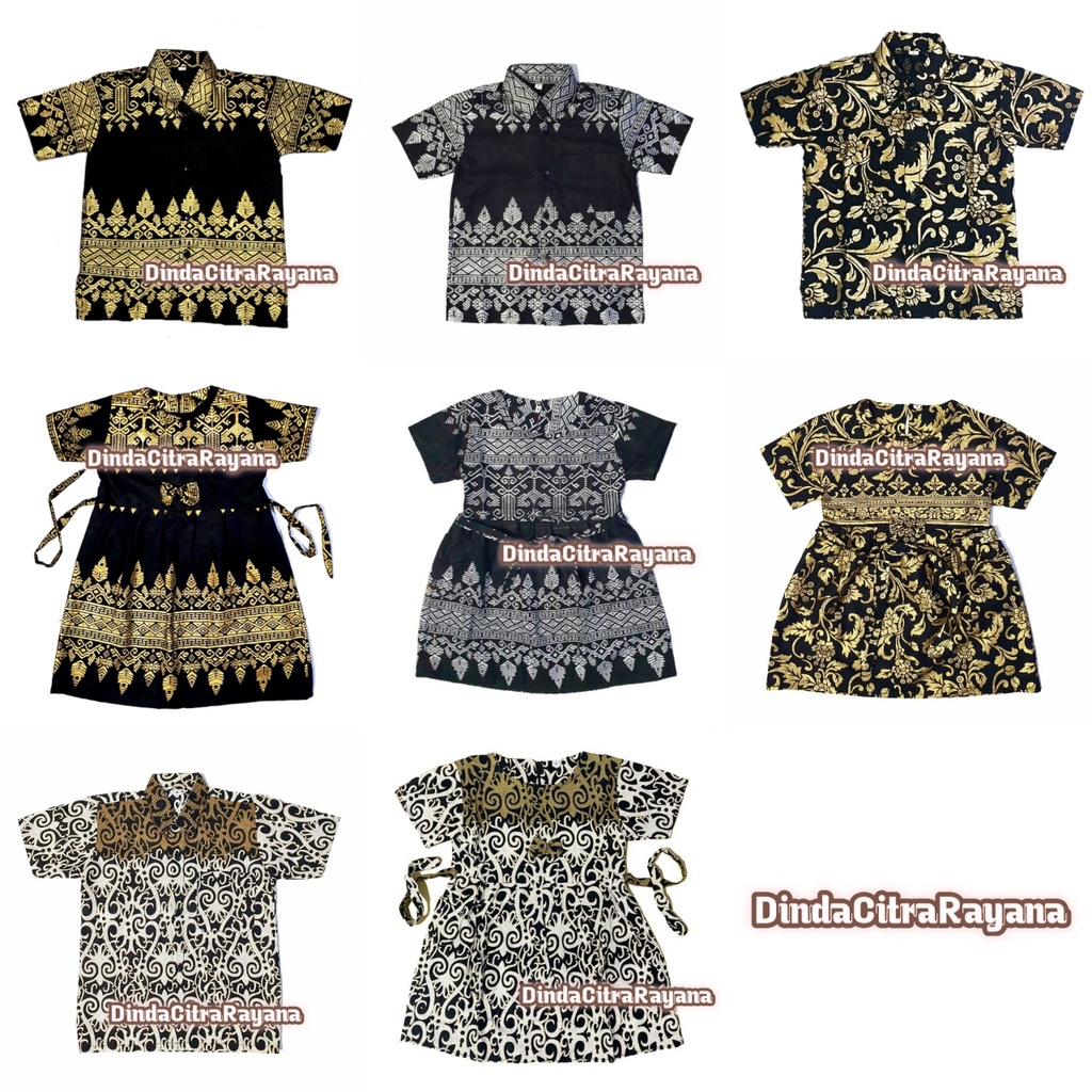 Batik Raya / Dress Batik / Batik Anak Paud Tk Sd / Fashion Kids