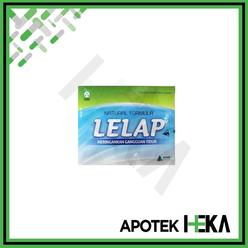 Lelap Strip isi 4 Tablet - Obat Tidur Insomnia (SEMARANG)