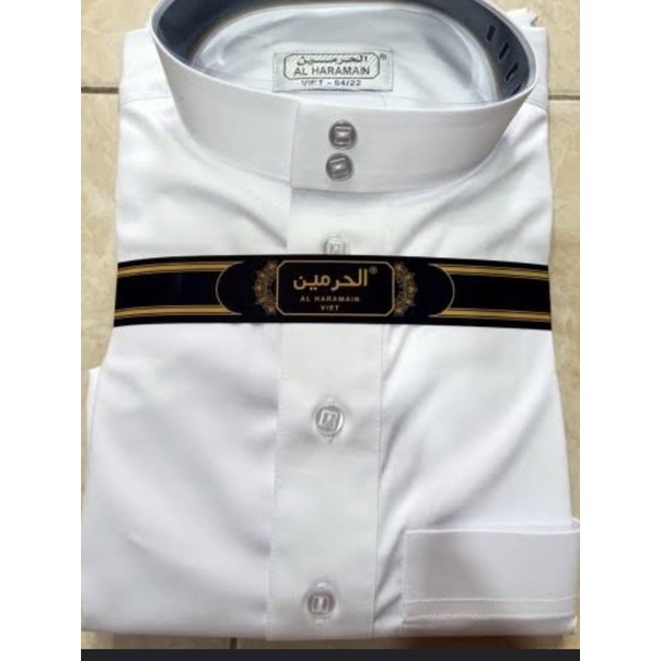 Jubah Putih Pria Al Haramain Premium