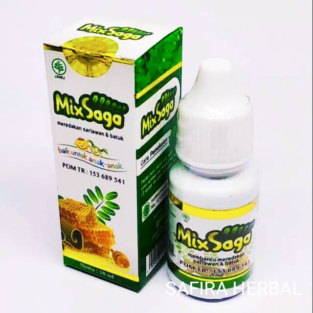 

Obat Batuk Herbal Mix Saga 10 ml Asli Dijamin Original - OBAT HERBAL MIX SAGA