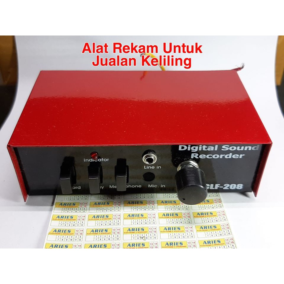 ALAT REKAM UNTUK JUALAN KELILING