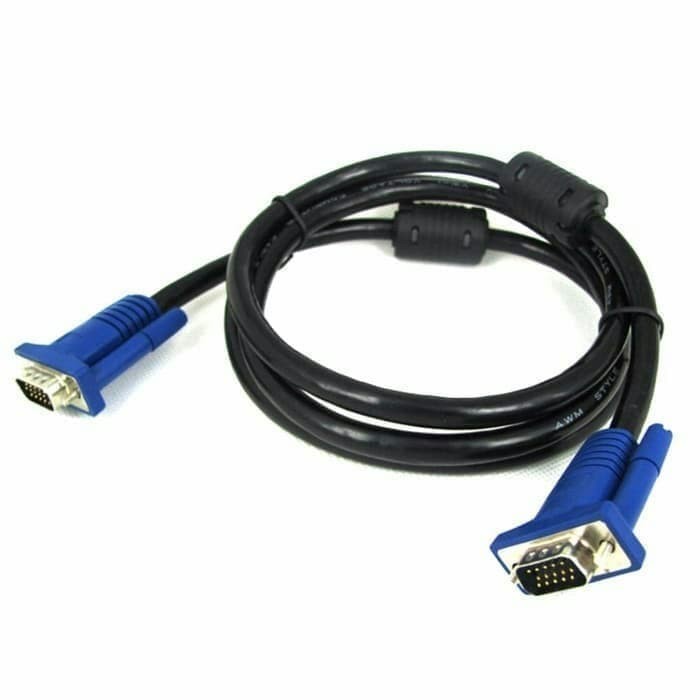 Kabel VGA ke VGA / Kabel VGA Male ke Male 5 Meter 5M Murah