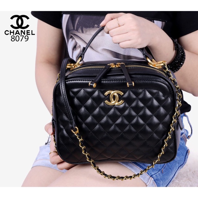 (MURAH)TAS CHANEL 8079 GRACIA BAG BATAM TAS IMPORT TAS MURAH TAS BATAM